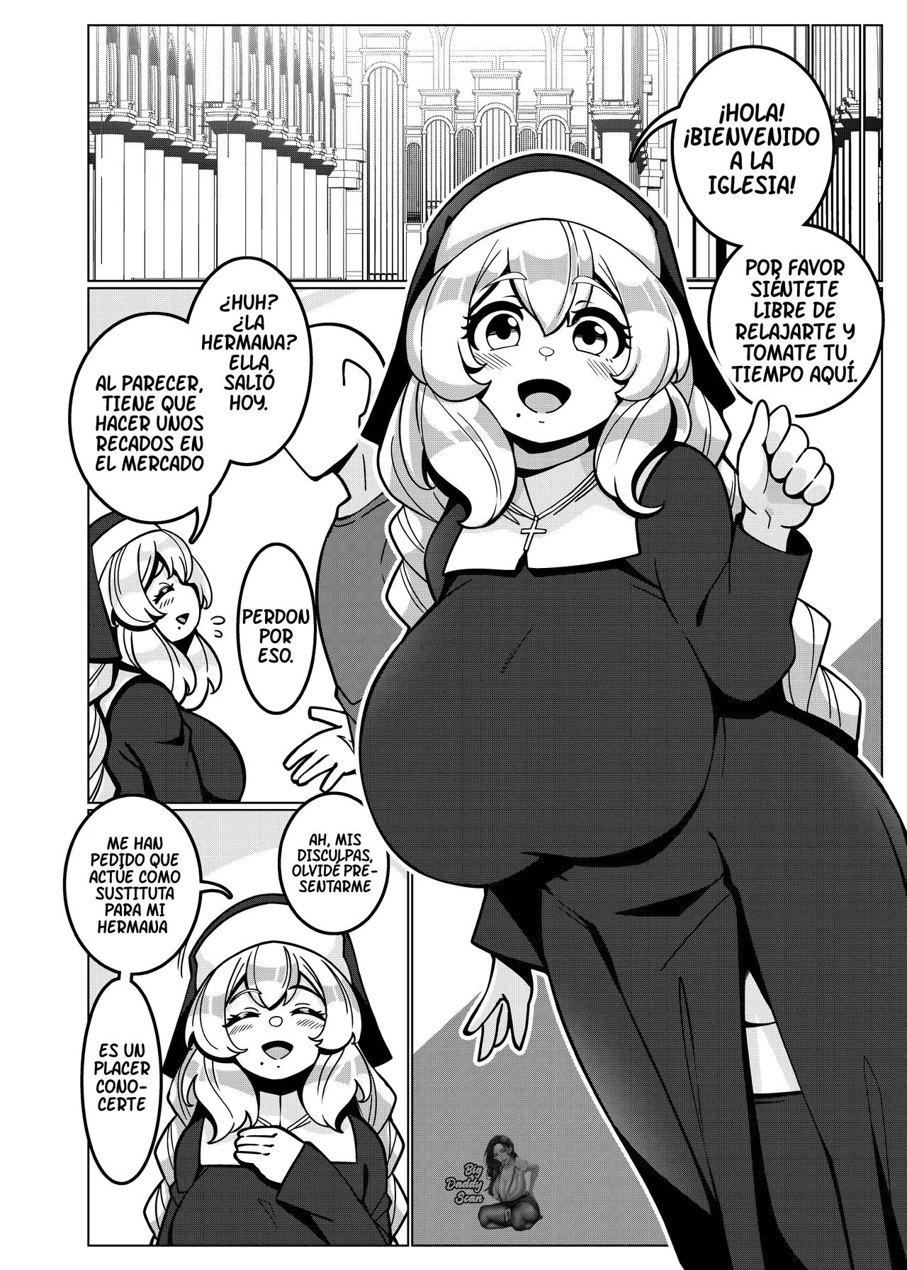 Toaru Kyoukai nite.｜En Cierta Iglesia. page 11 full
