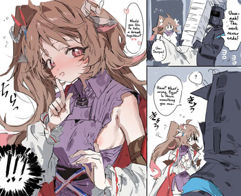[Rapisu] Ejyafjalla Translated Gallery (Arknights) [English] [DeppoTL] cover