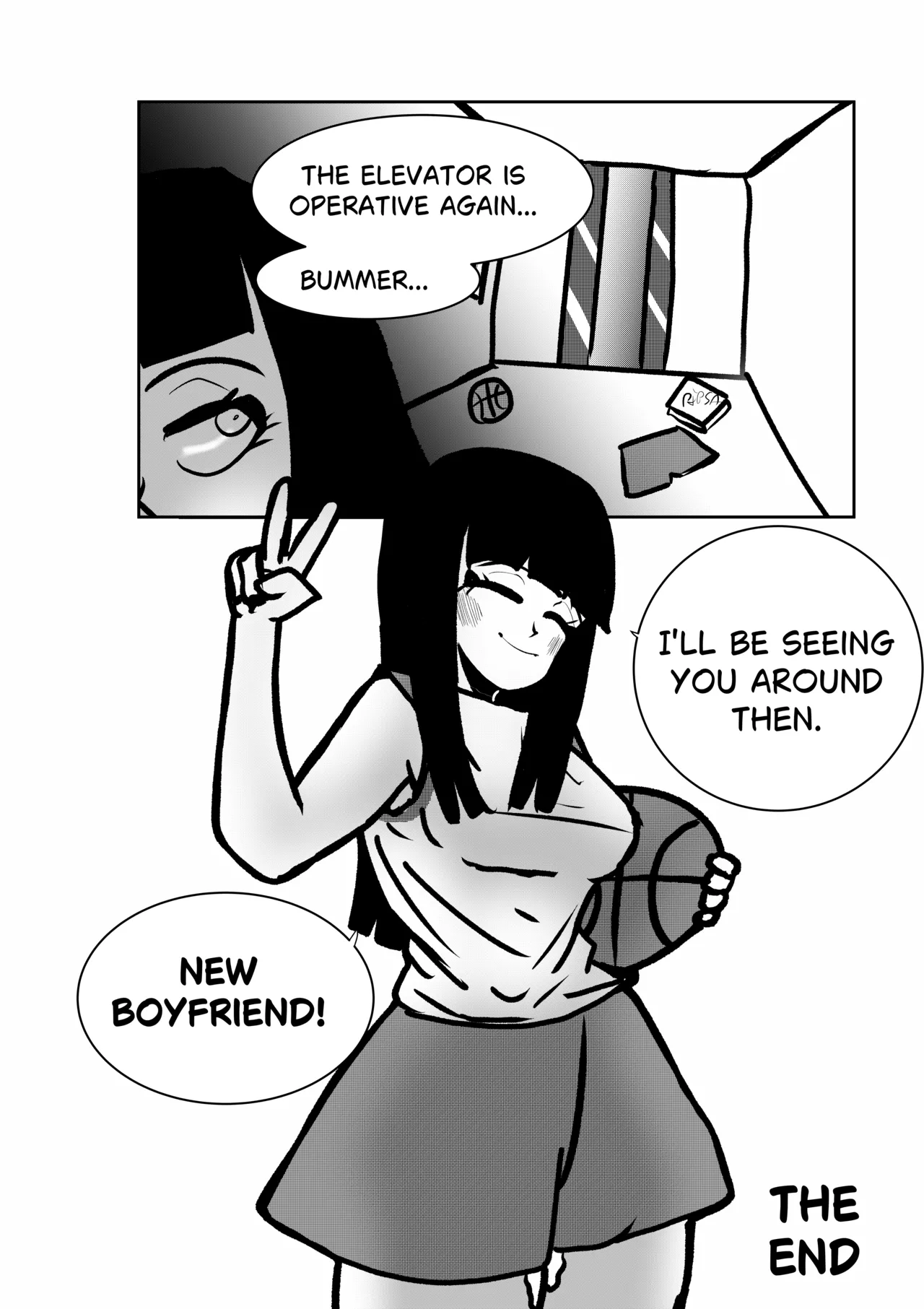 Trapped In The Elevator page 11 full