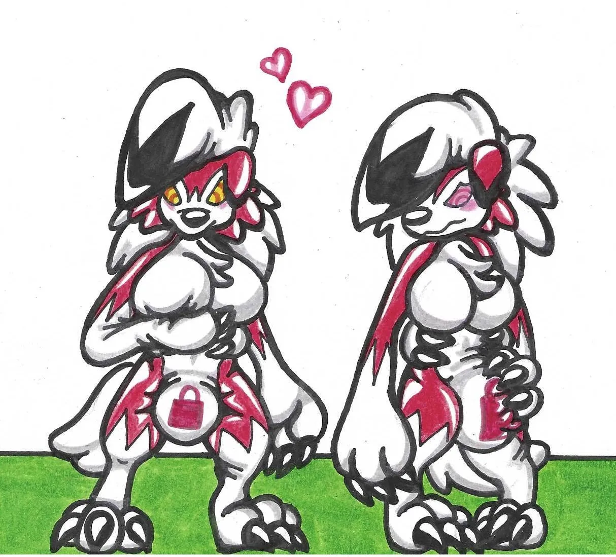 Latex Null Lycanroc Midnight Suits page 2 full