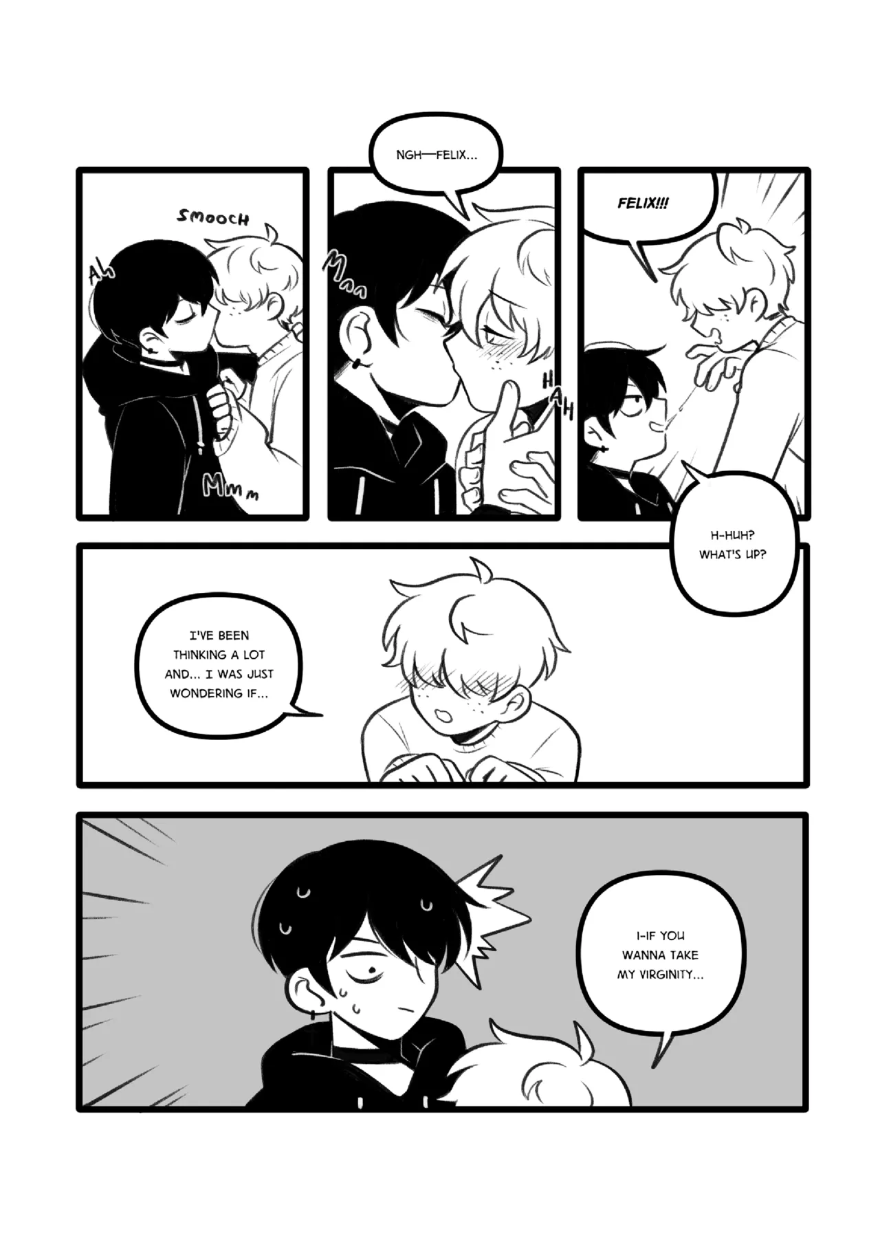 Boyfriends | Extra Chapter 01 - Goth X Nerd page 3 full