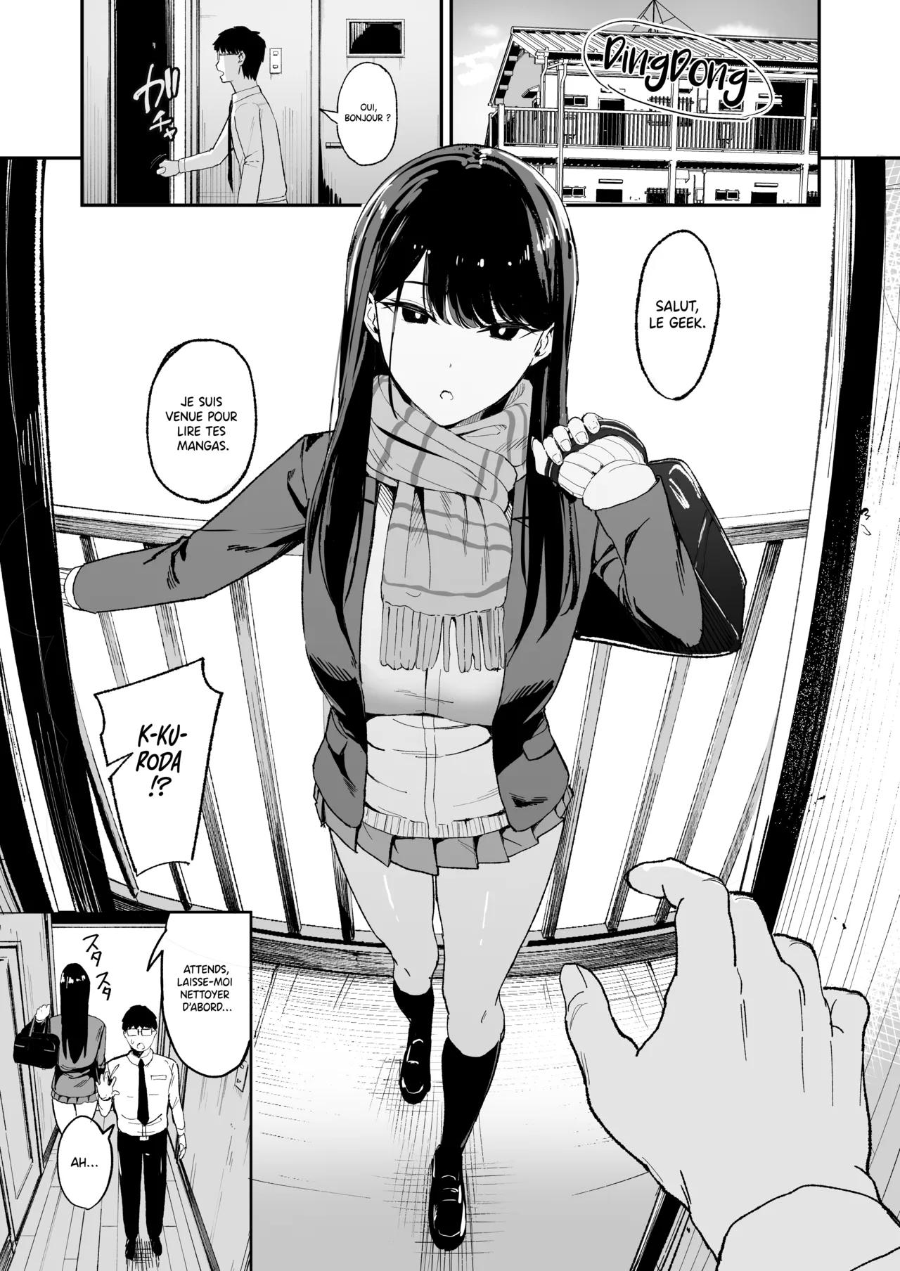 Iribitari Gal ni Manko Tsukawasete Morau Hanashi | La Gyaru qui Squatte chez Moi me Laisse Utiliser sa Chatte page 3 full
