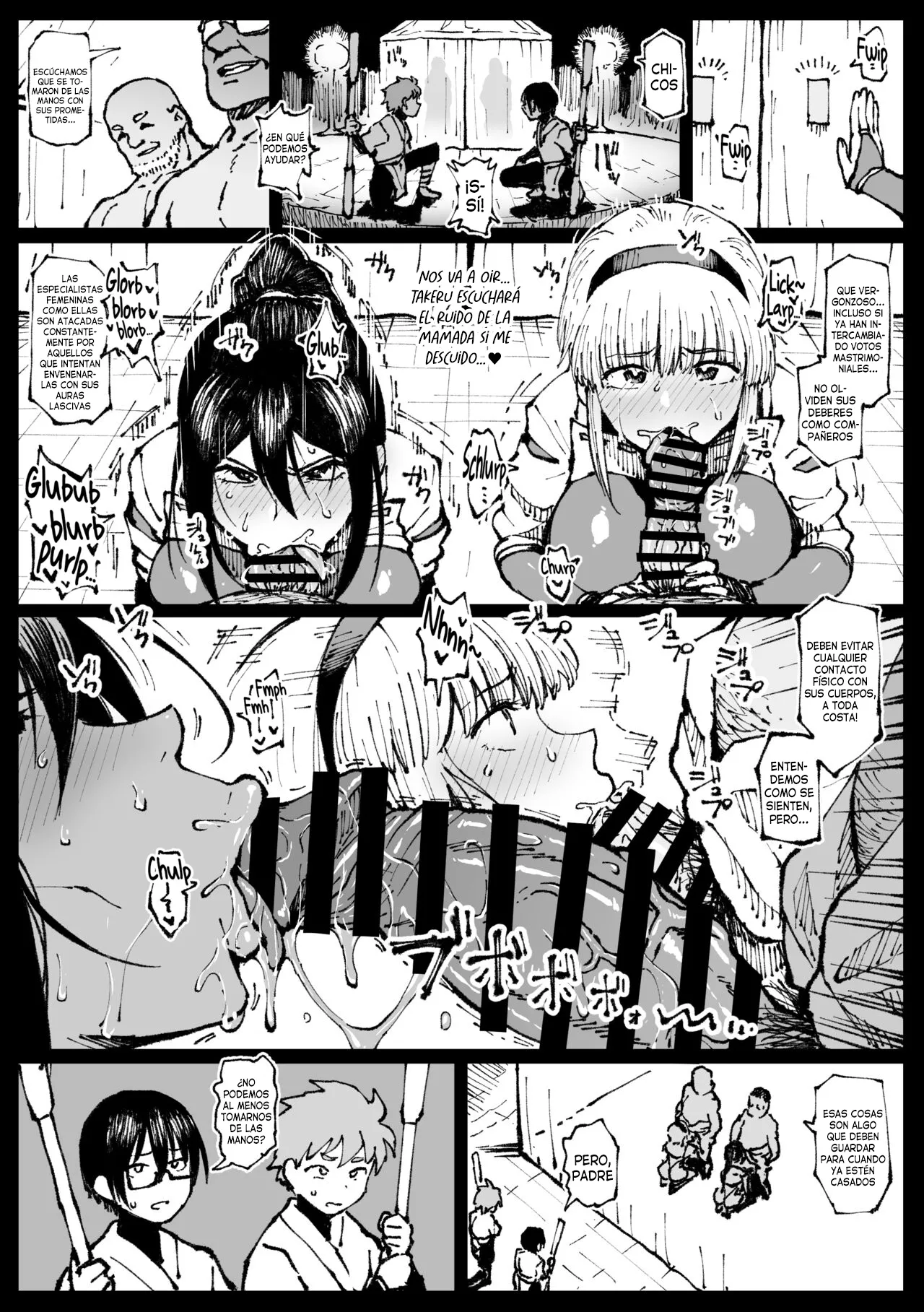 Iinazuke no Otou-san ni Netorareru Shimai | Hermanas seducidas por los padres de sus prometidos page 6 full