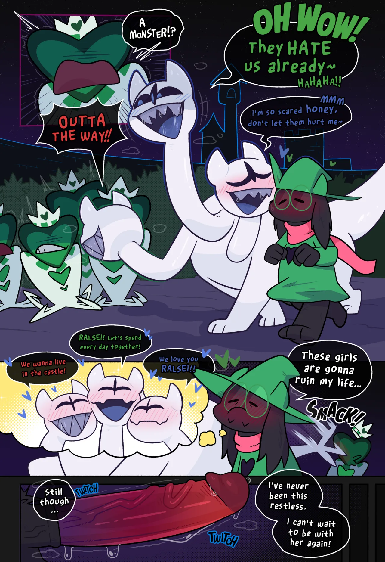 Ralsei X Clover page 2 full