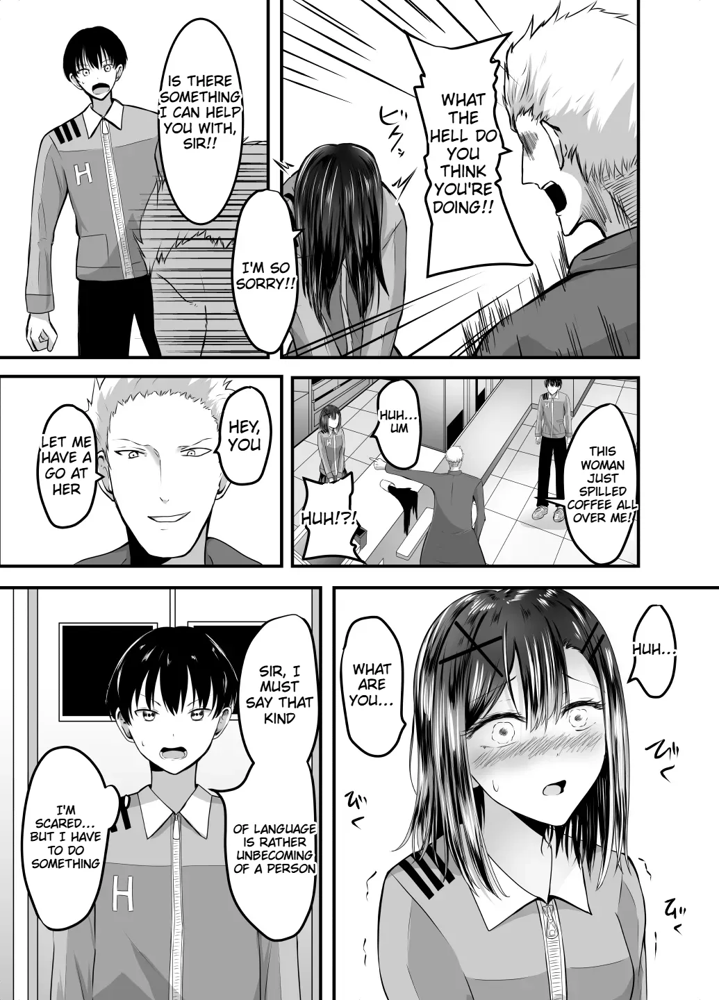 Suki na Kouhai Arbeit o Rape Sareta Hanashi page 10 full