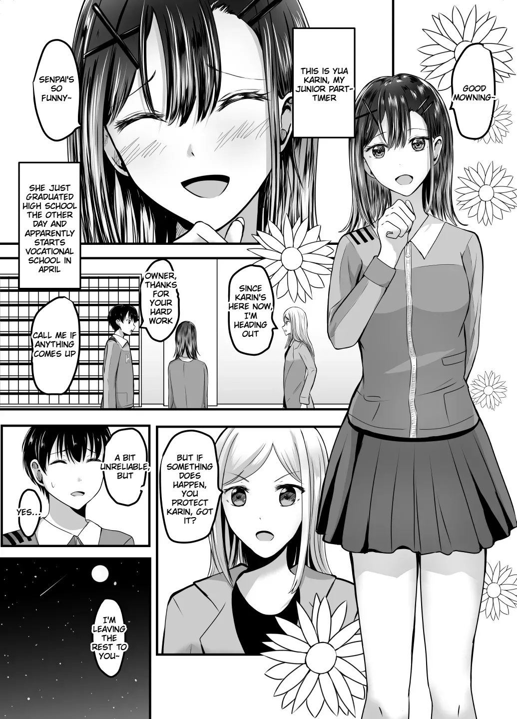 Suki na Kouhai Arbeit o Rape Sareta Hanashi page 4 full