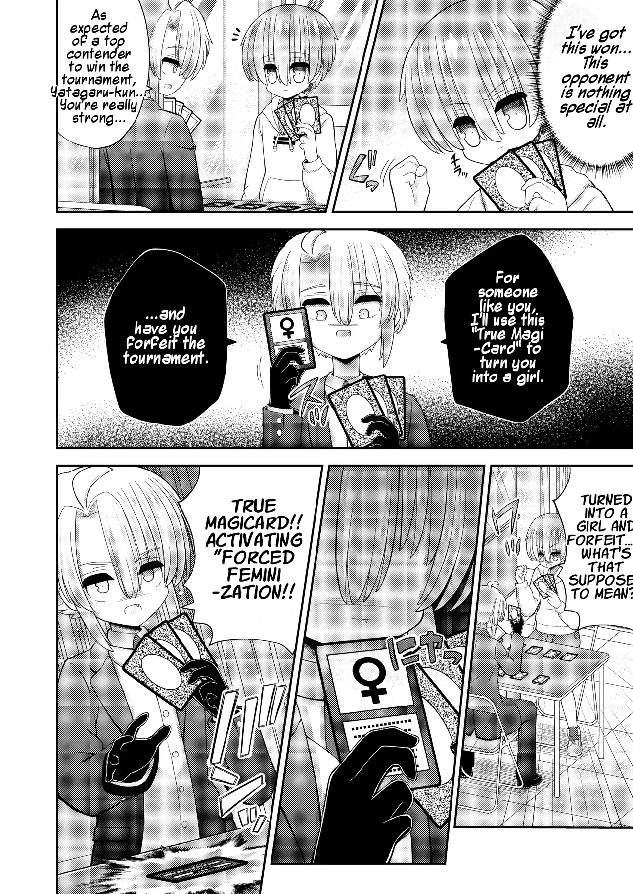 Due to Forced Feminization, I, the Protagonist, Became the Heroine | Kyousei Nyotaika de Shujinkou no Ore ga Hiroin ni page 3 full