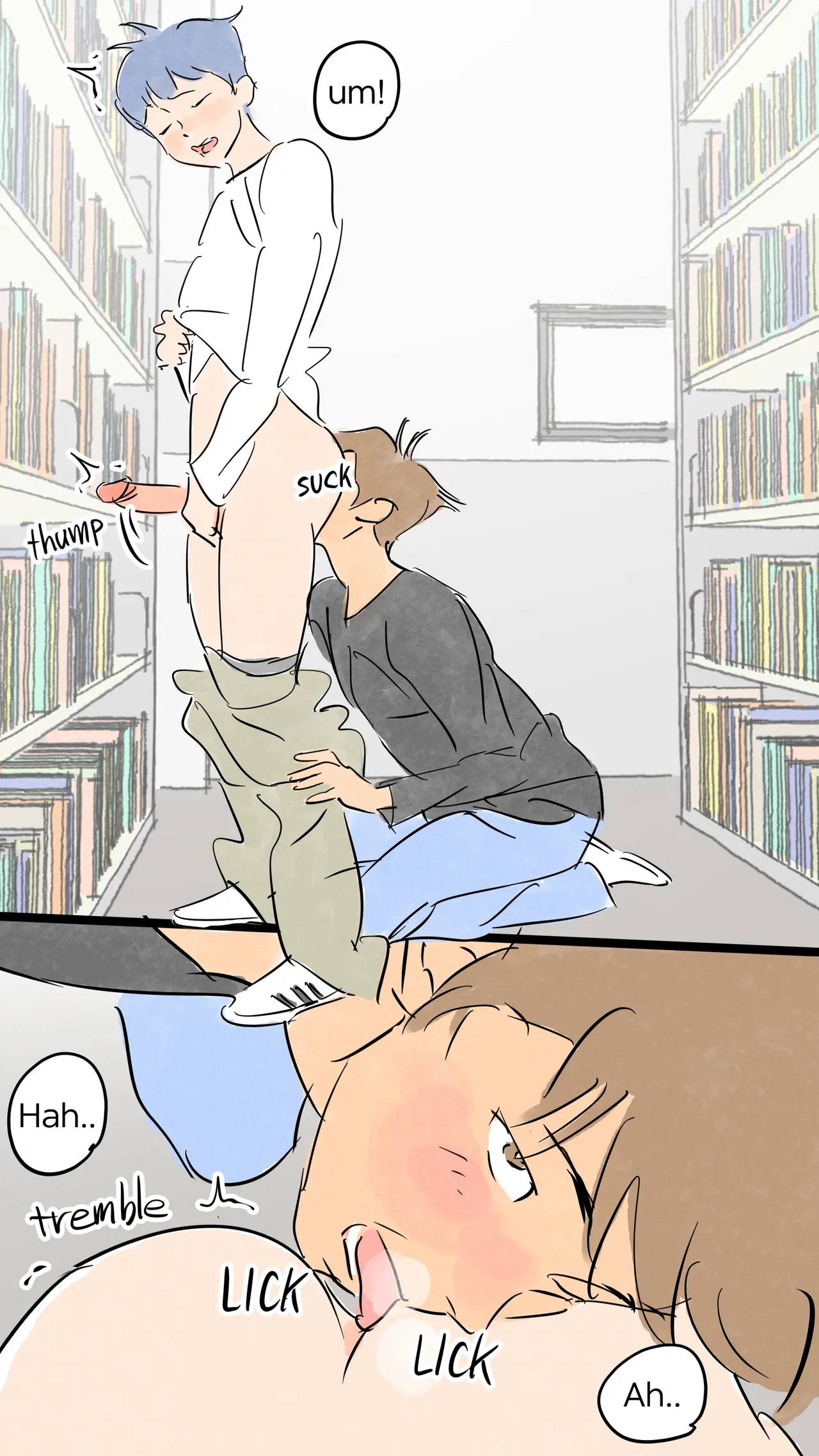 An Open Friend | In the library page 11 full