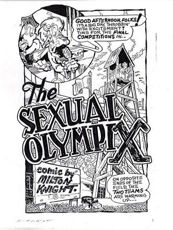 [Milton Knight] The Sexual Olympix cover