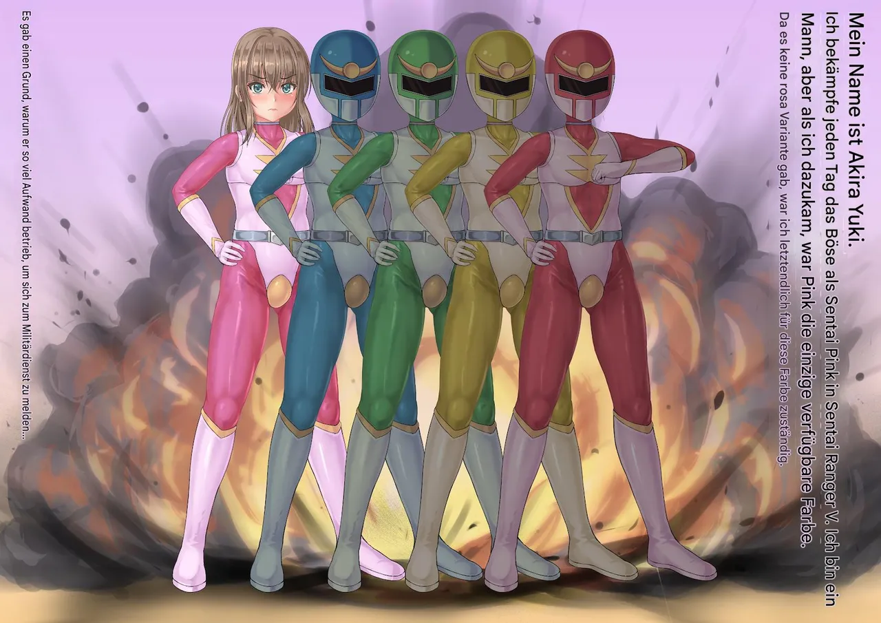 Sentai Ranger Pink page 2 full