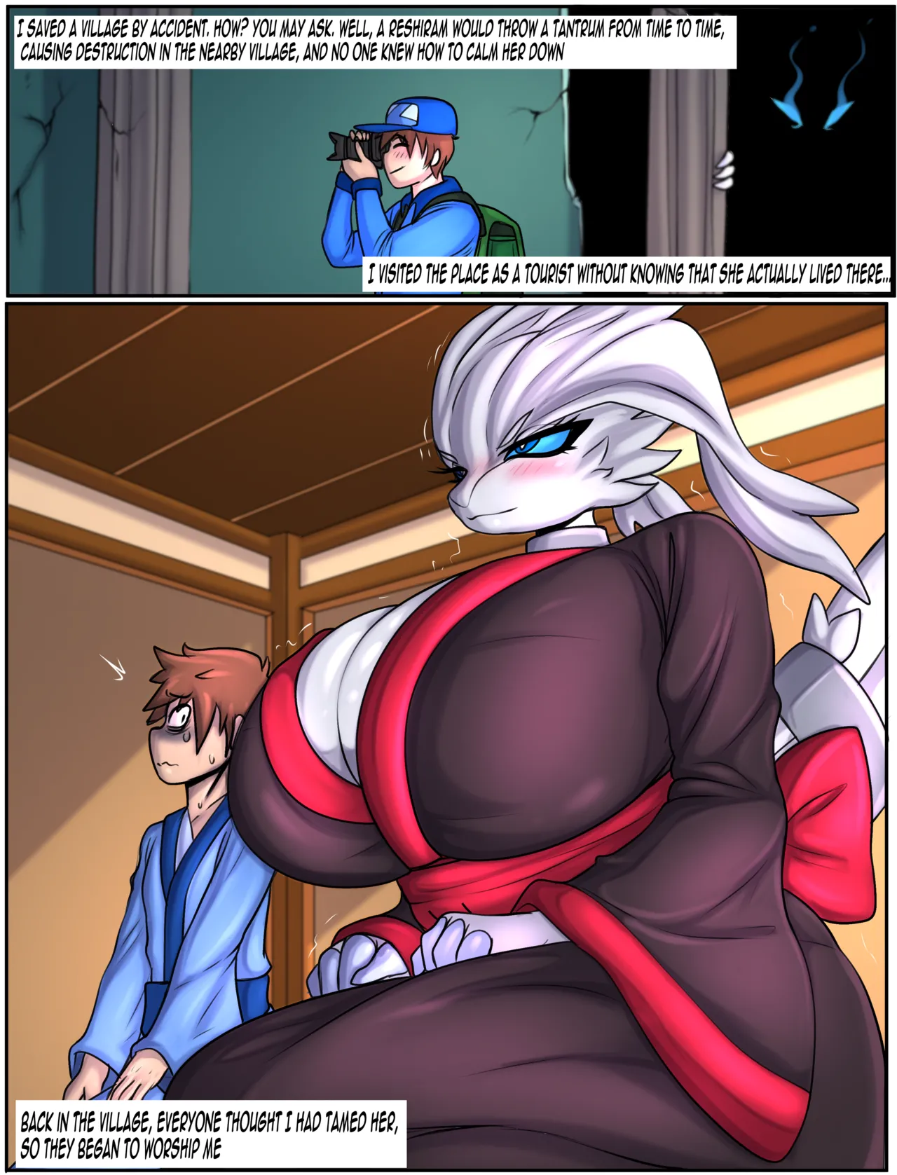 Reshiram~ The "Hero" of Dragonspiral Tower page 1 full