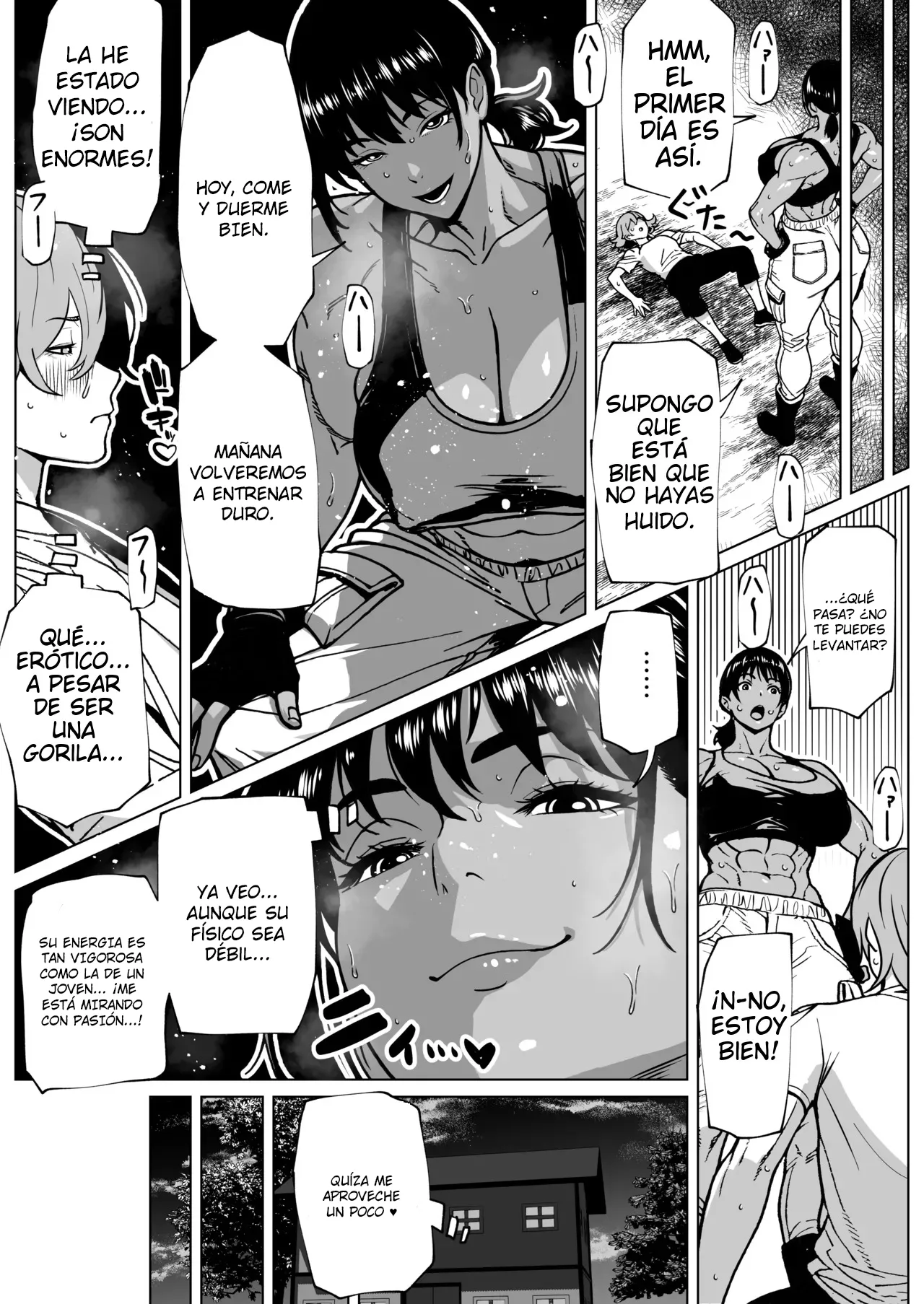 Futanari Kyoukan no H na Kyouka Gasshuku｜El campo de entrenamiento de la maestra futanari page 4 full