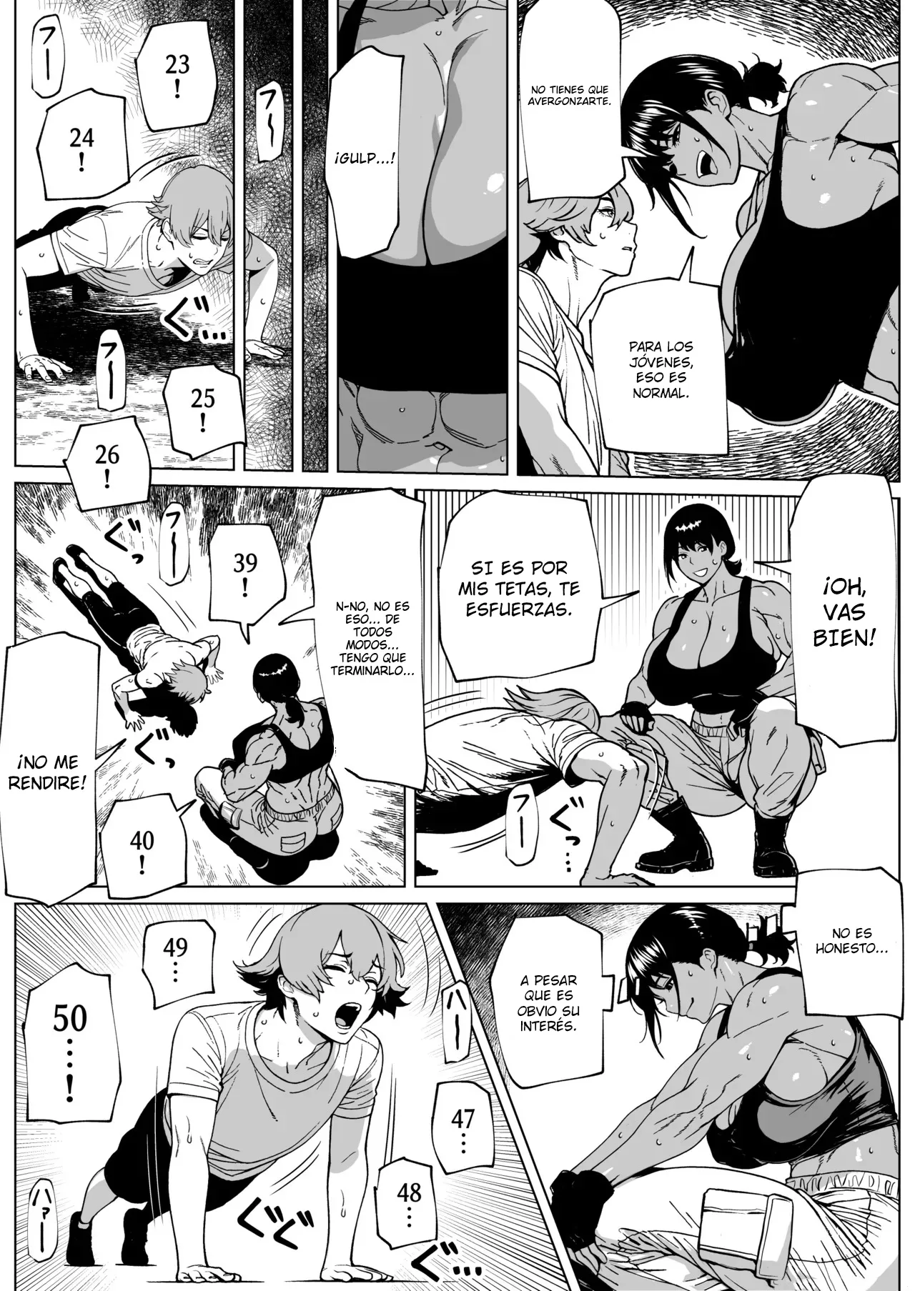Futanari Kyoukan no H na Kyouka Gasshuku｜El campo de entrenamiento de la maestra futanari page 6 full