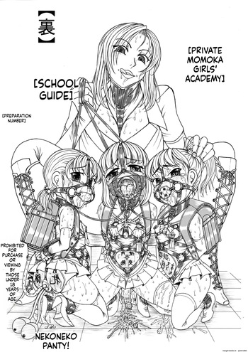 [nekoneko panchu] Private Momoka Girls' Academy: Behind-the-Scenes School Guide cover