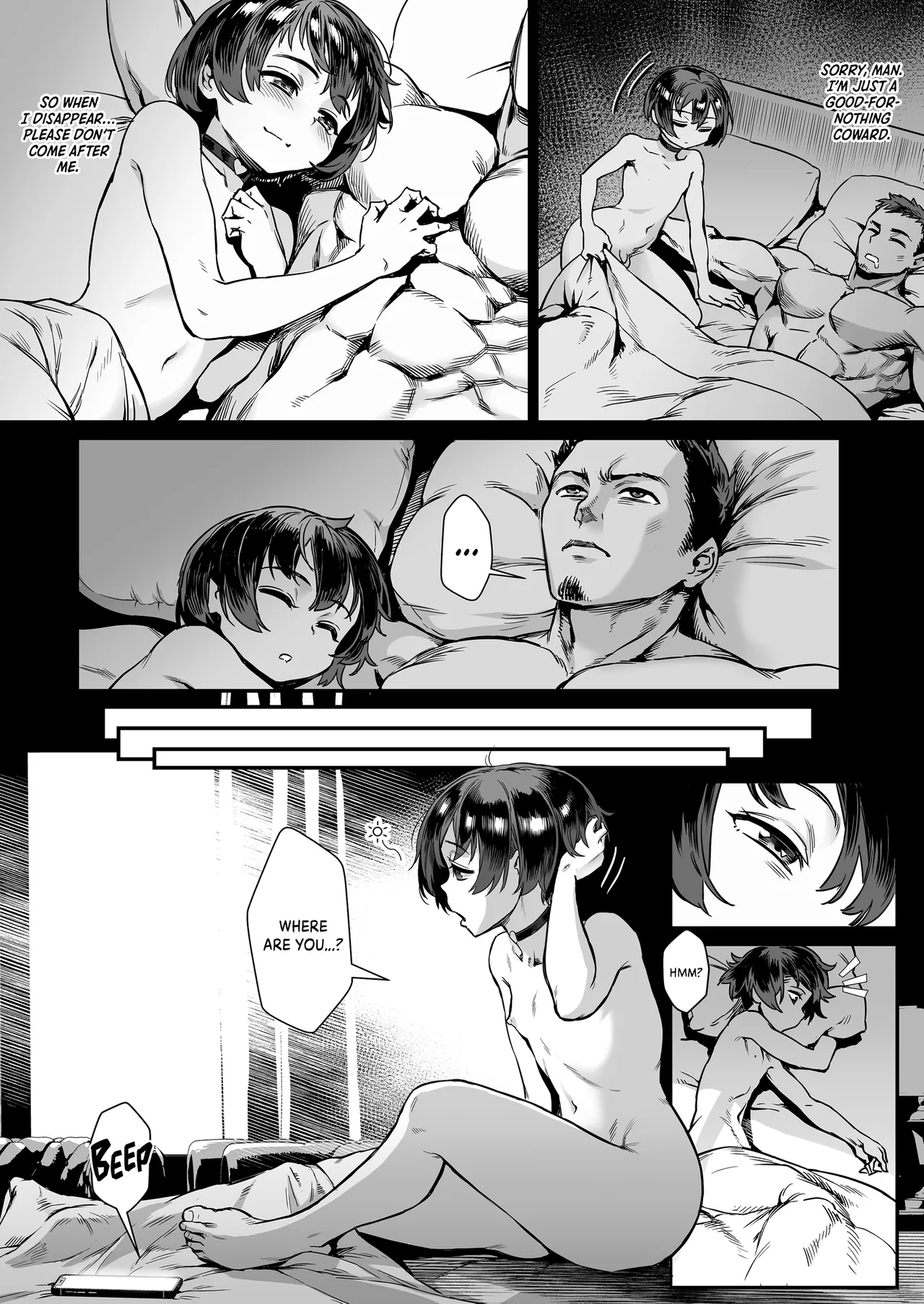 Inran Shounen Nazo no Bitch Shota to Ossan no Monogatari Vol. 3 | Degenerates Vol. 3 page 11 full