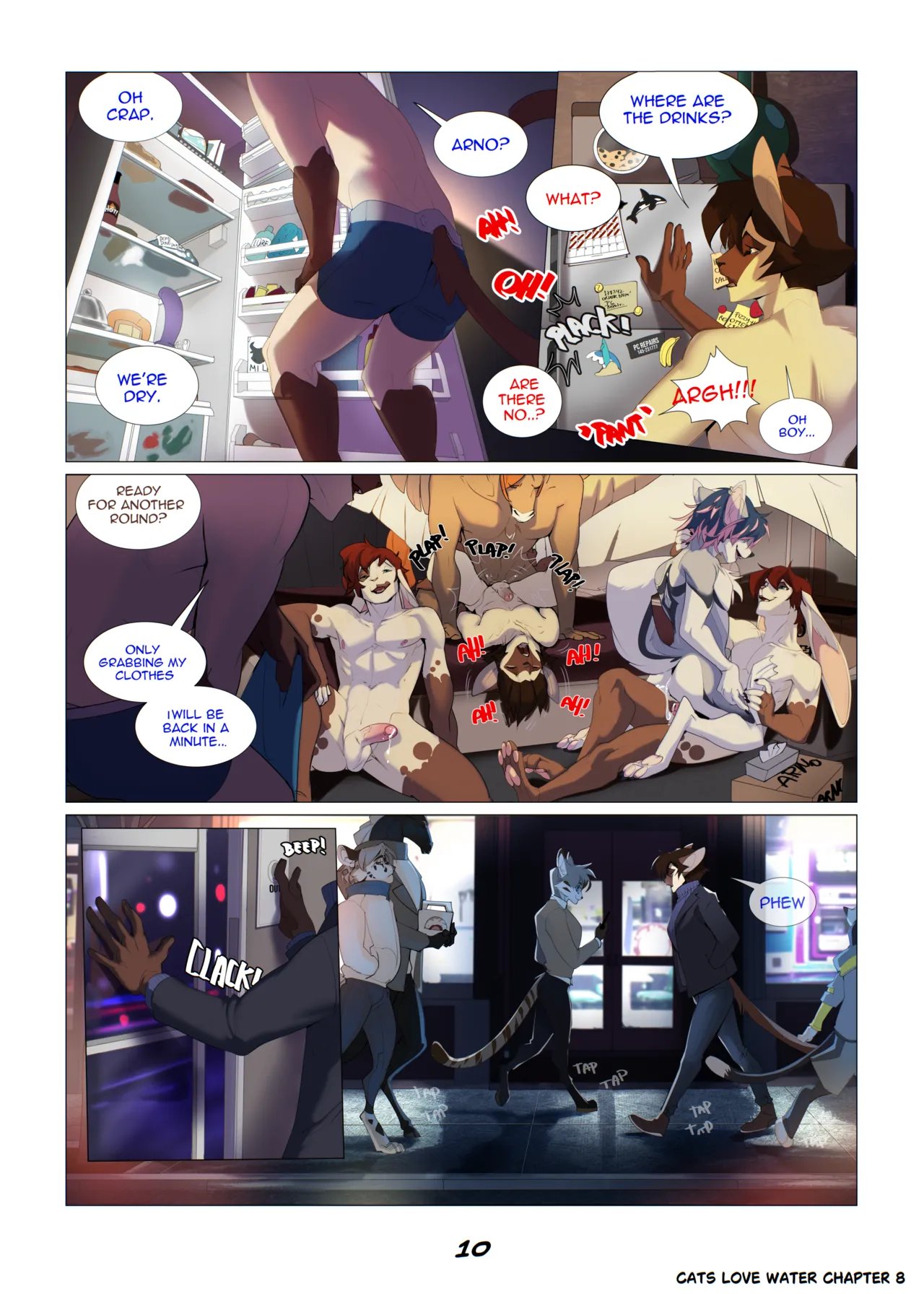Cats Love Water 8 page 11 full