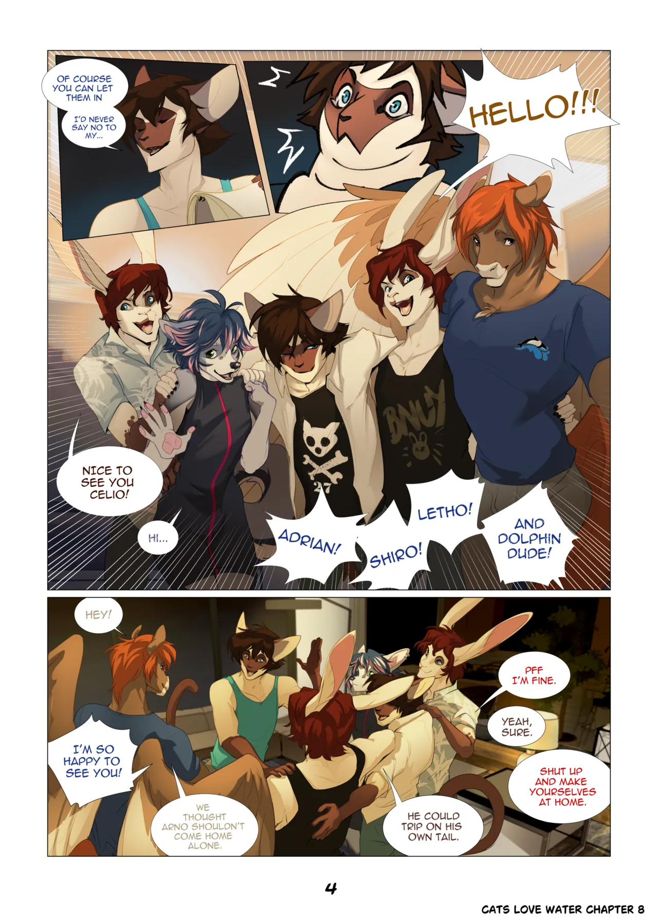 Cats Love Water 8 page 5 full