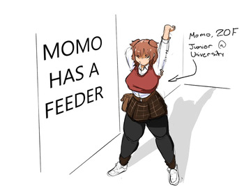 [ viiVOOvaa ] Momo has a Feeder (Ongoing) cover