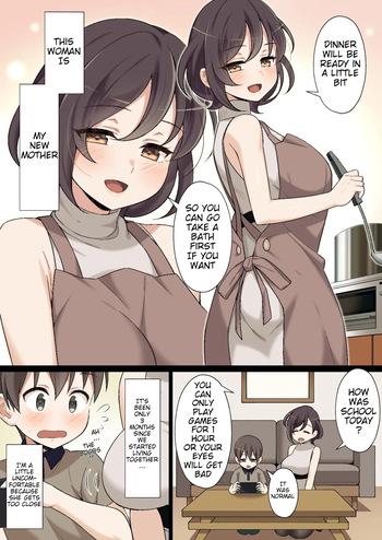 [Nyan Kotatsu (Nyaruko)] Atarashii Okaa-san to Ecchi na Hatsutaiken [English] cover