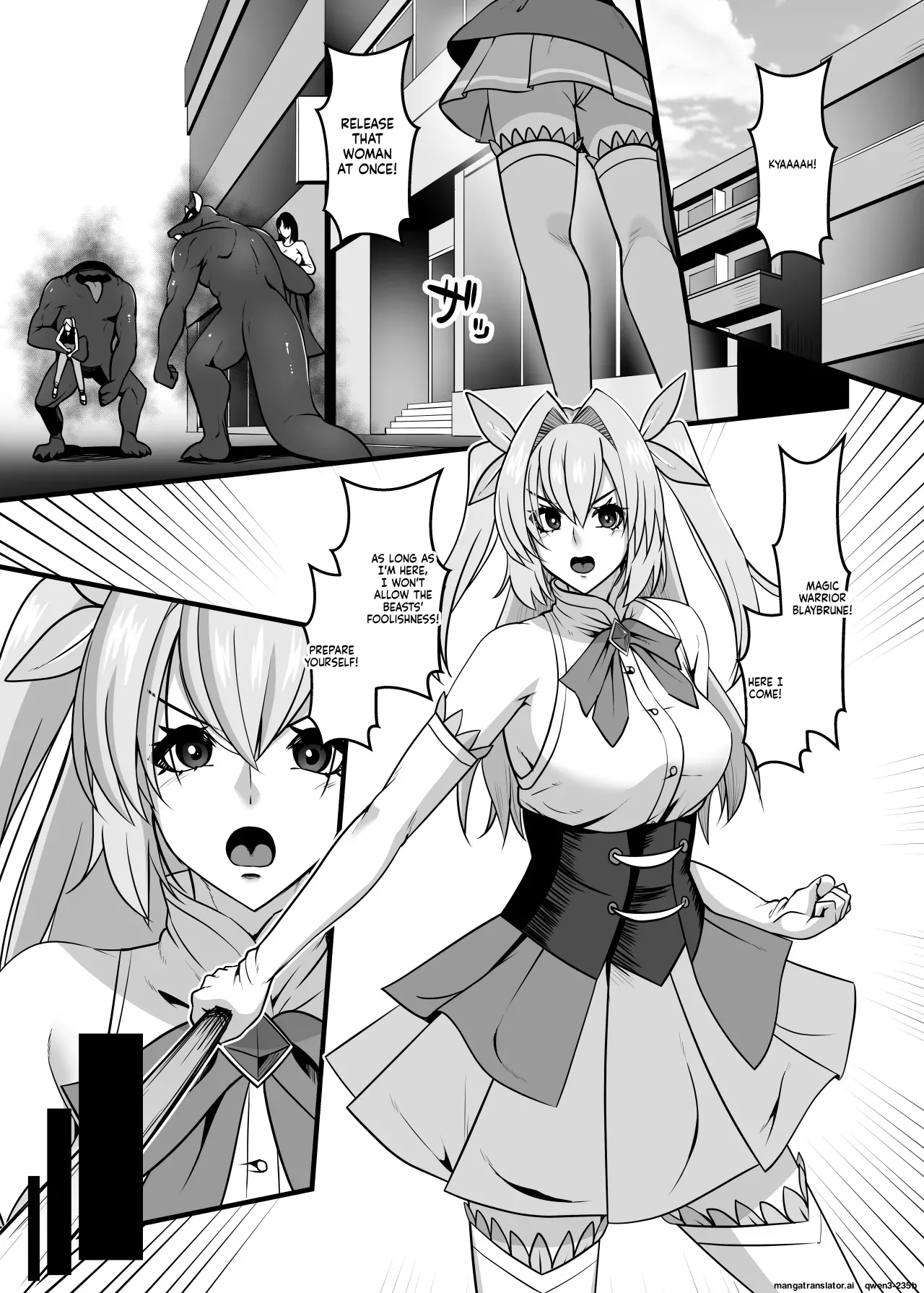 Mahou senshi Bureiburuun page 3 full