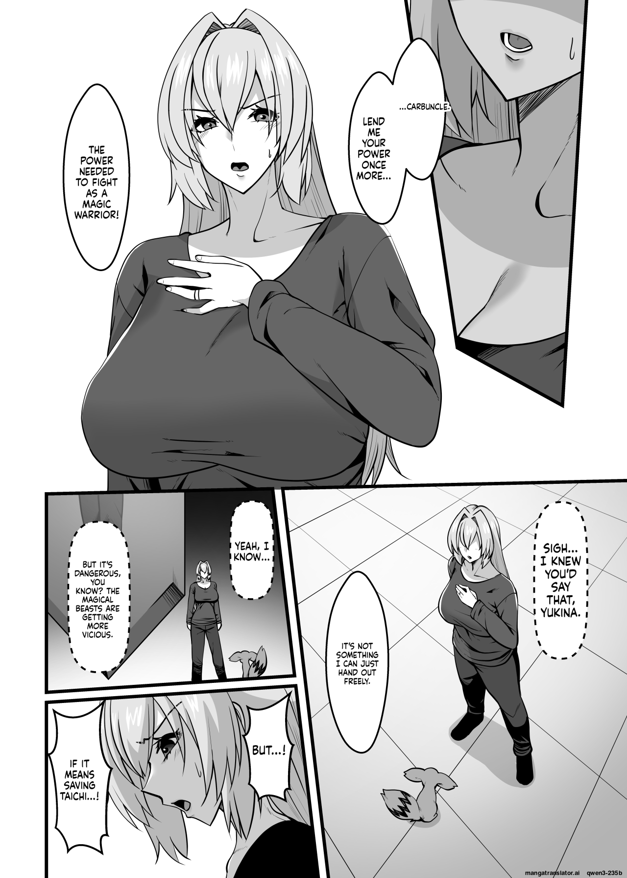 Mahou senshi Bureiburuun page 8 full