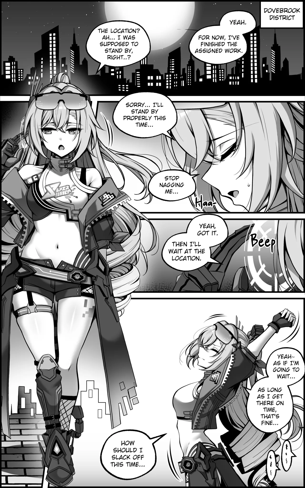 Silver Wolf Manga pt. 1 page 1 full