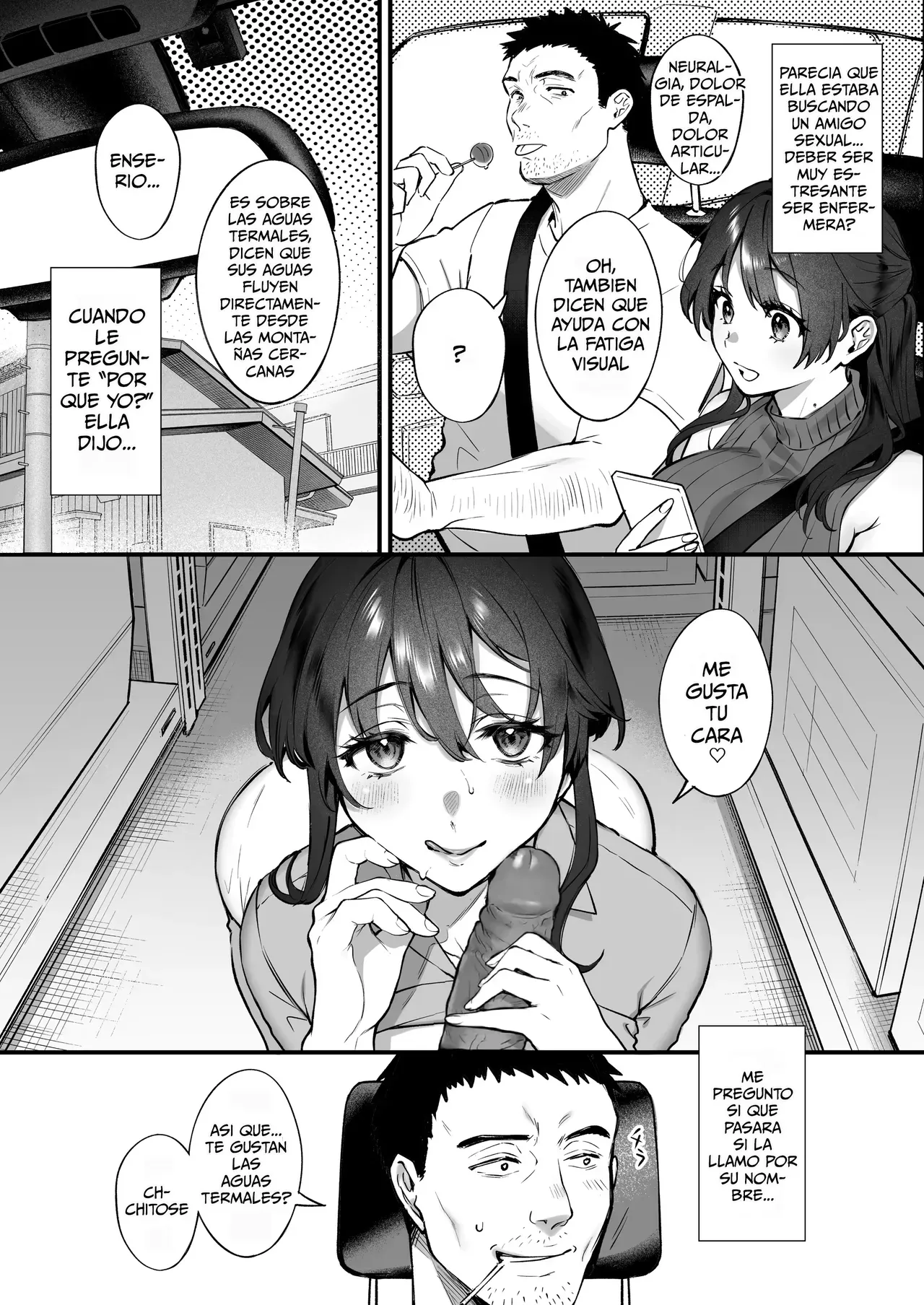 Shikatte Yurushite Atama o Nadete ~Bakunyuu Seiso na Kaigoshi ga Oji-san Daisuki na Riyuu~ - Scold her, forgive her, pat her on the head. page 10 full