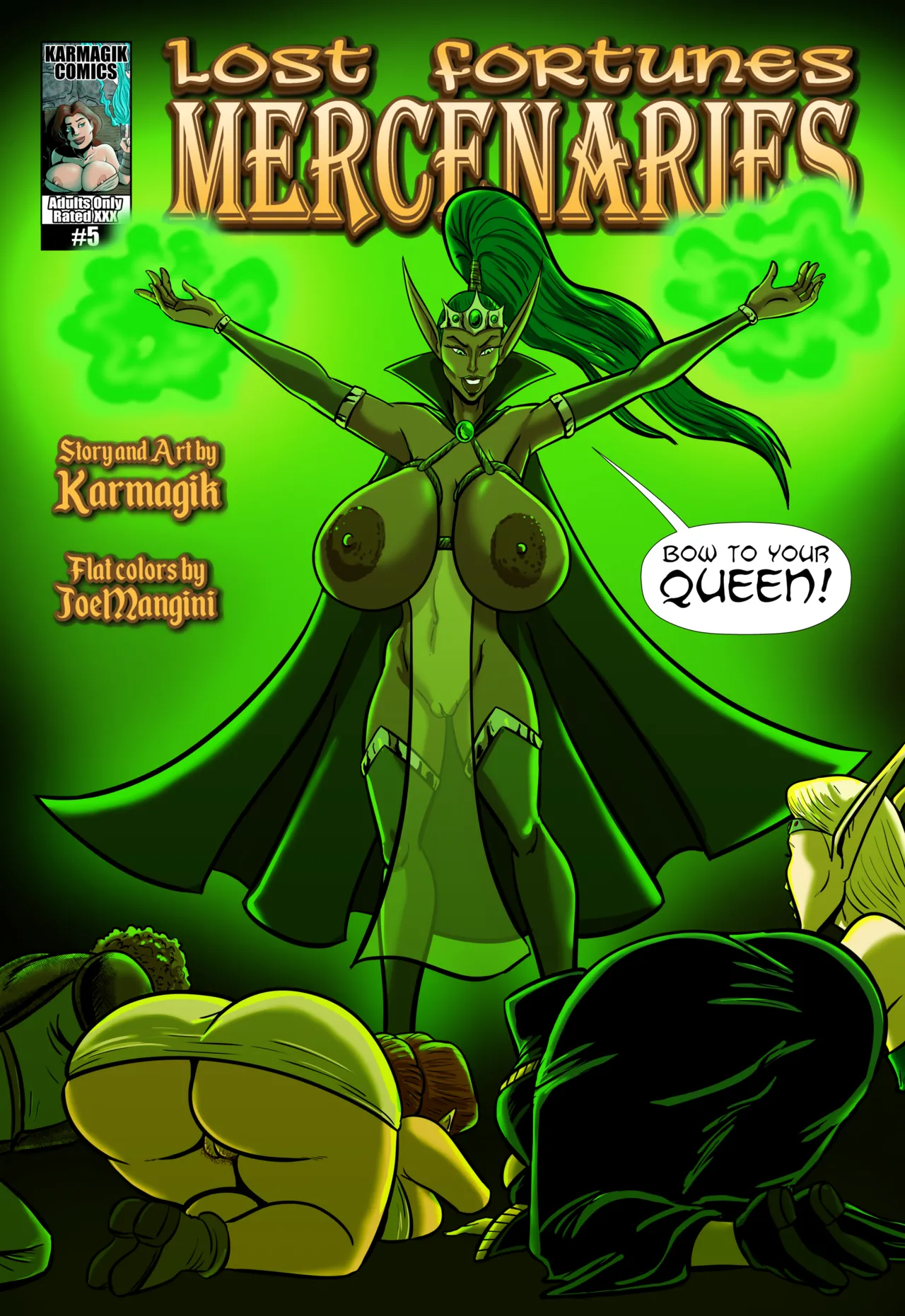 Lost Fortunes Mercenaries #5 page 1 full
