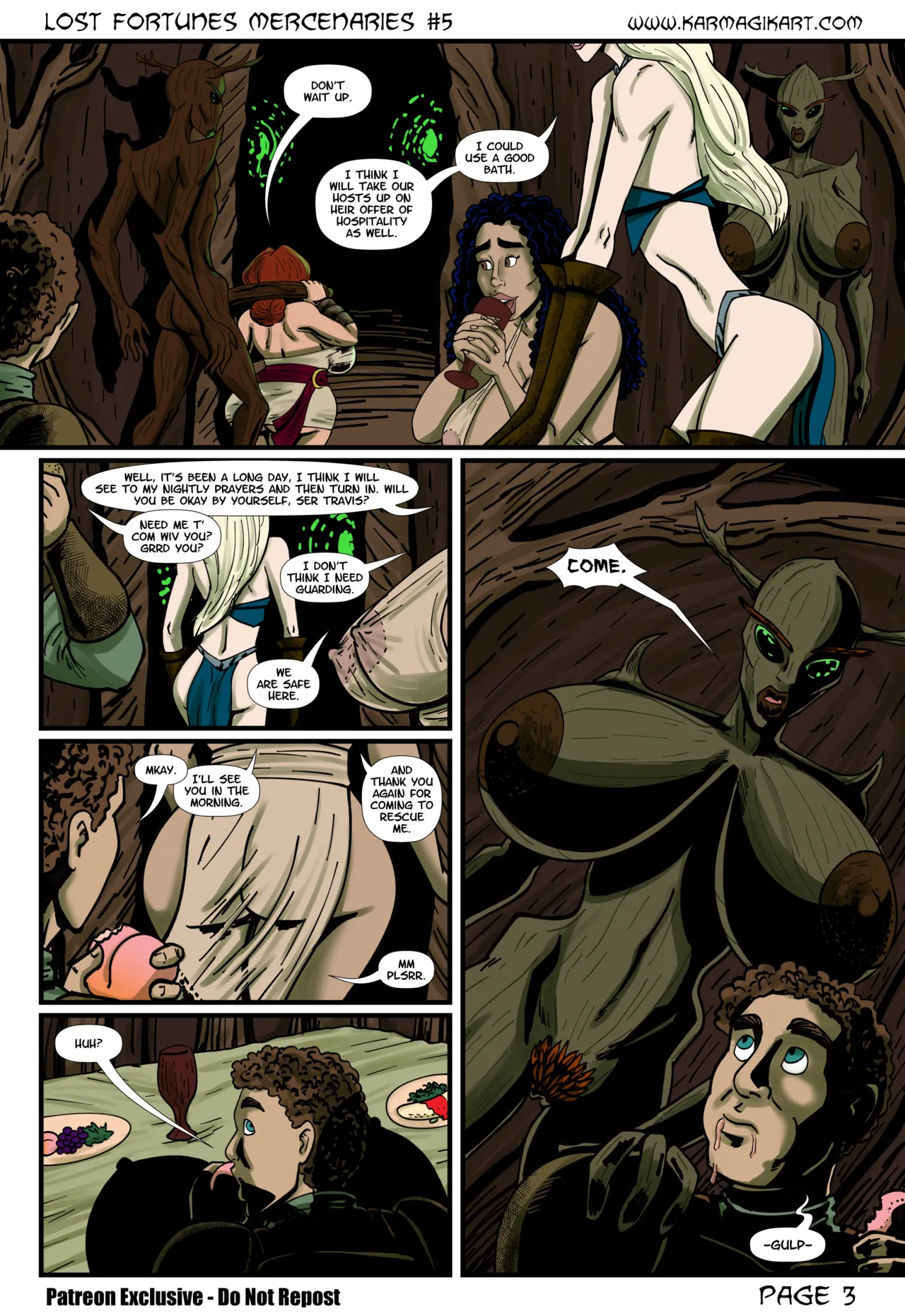 Lost Fortunes Mercenaries #5 page 11 full