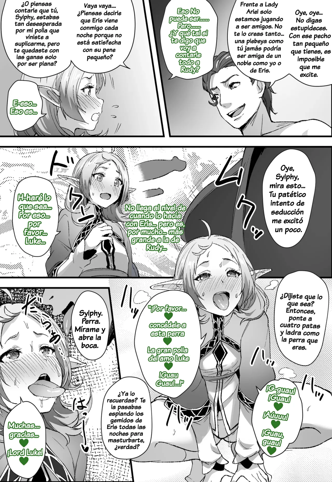 Mushoku Tensei - Ruta IF - Arco del Reino de Asura - Sylphiette page 4 full