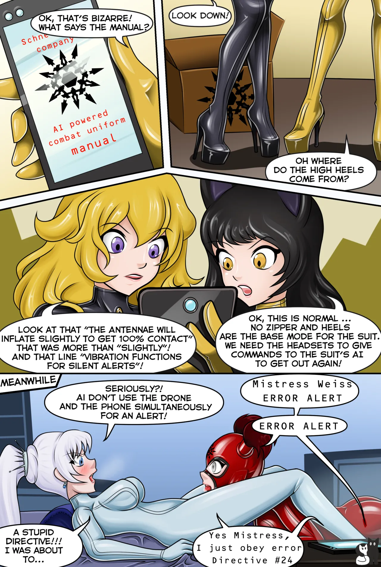 RWBY Fancomic New Leadership Part 1 and 2 page 12 full