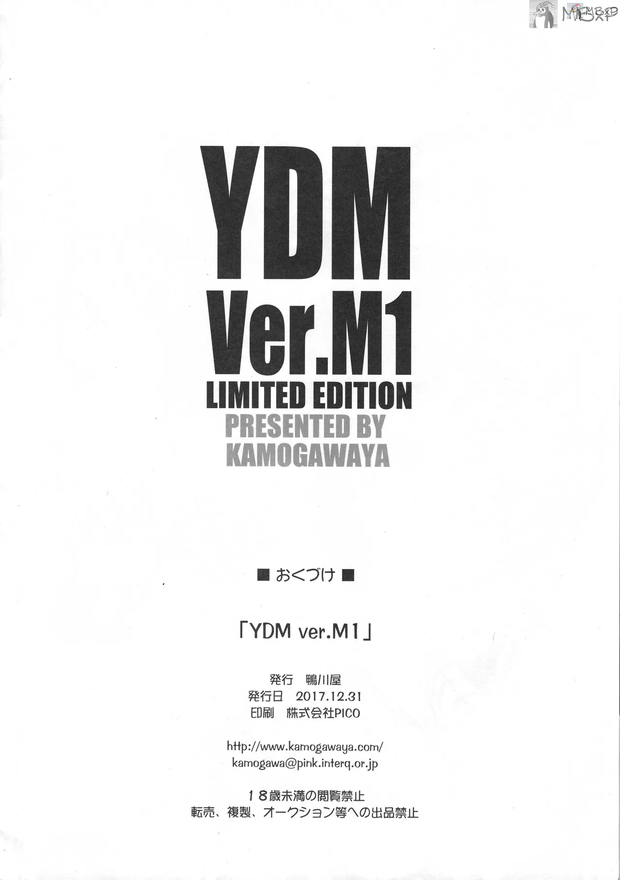 YDM ver.M1｜YDM ver.M1 page 12 full