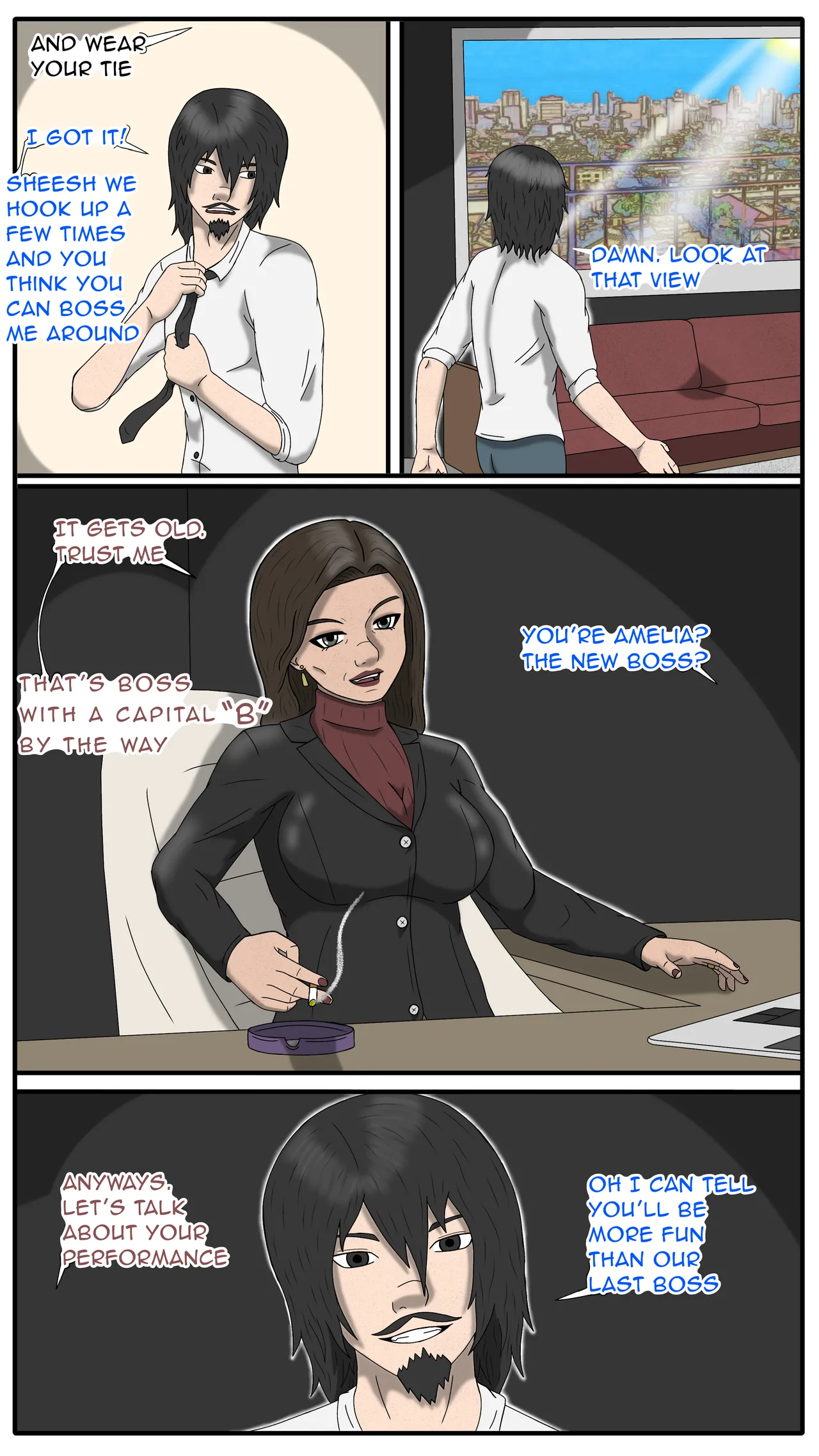Three's Company- Hostile Takeover page 3 full