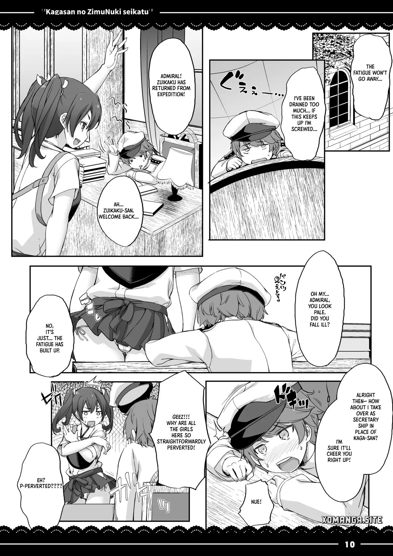 Kaga-san no Jimunuki Seikatsu page 11 full