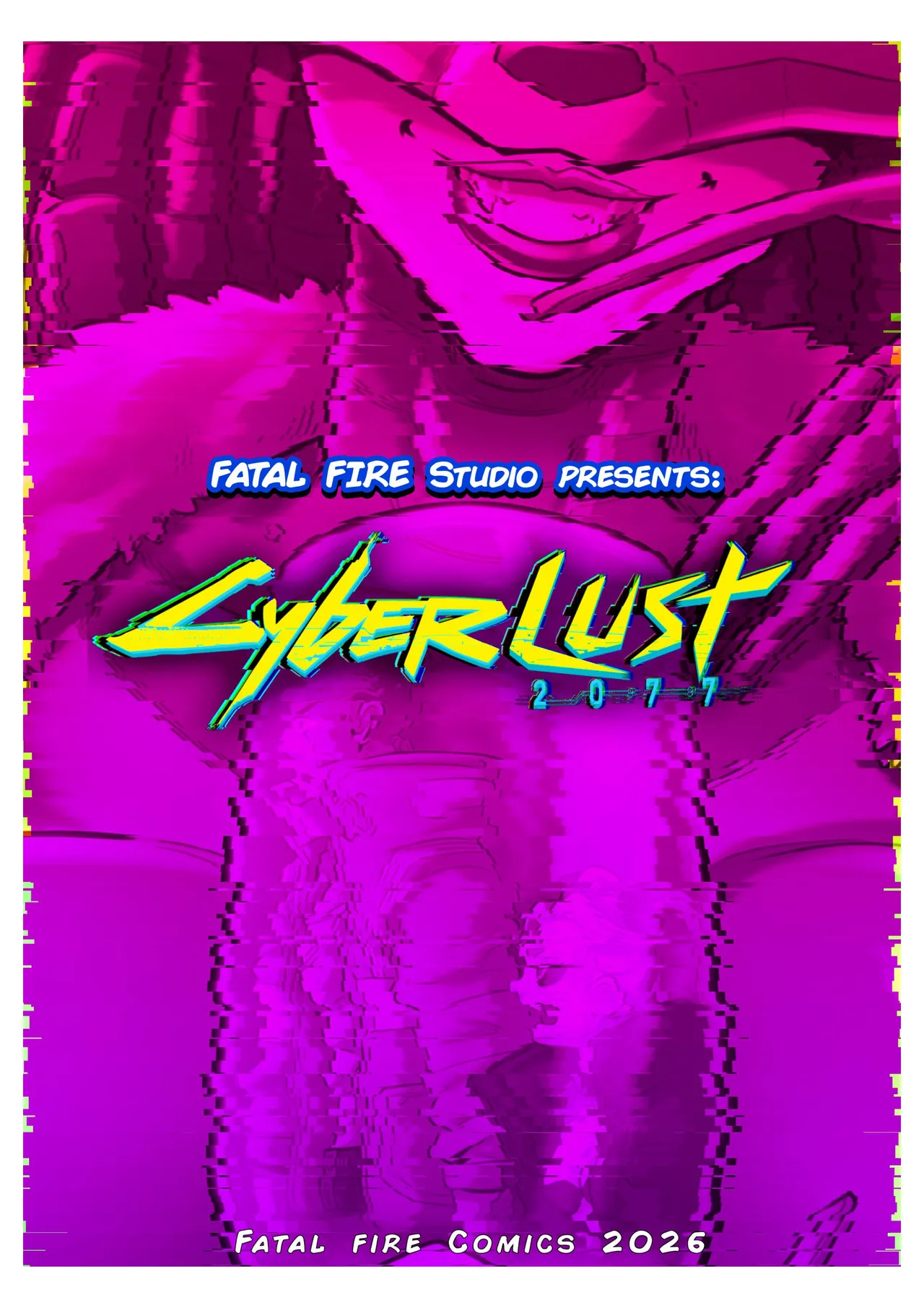 CyberLUST: a Cyberpunk Parody Comic page 2 full