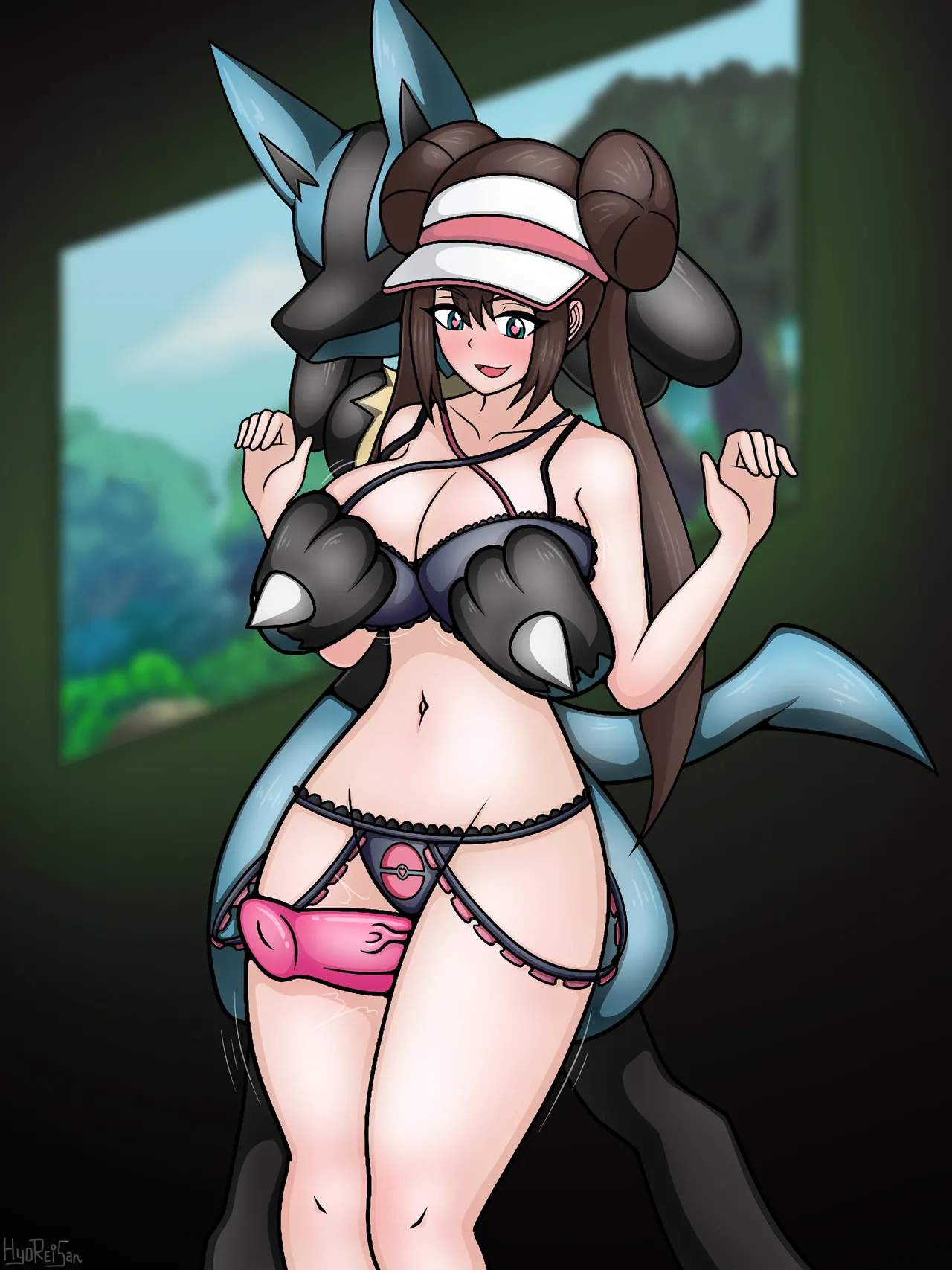 Rosa x Lucario / Nate x Lopunny page 2 full