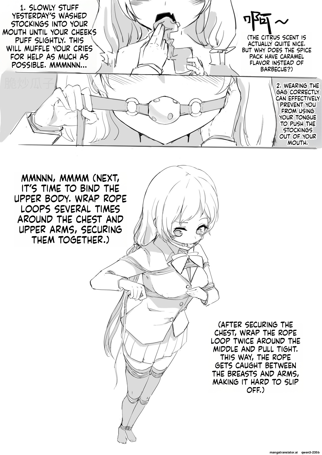 Selfbondage of 《LoveLive!》Tojo Nozomi page 6 full