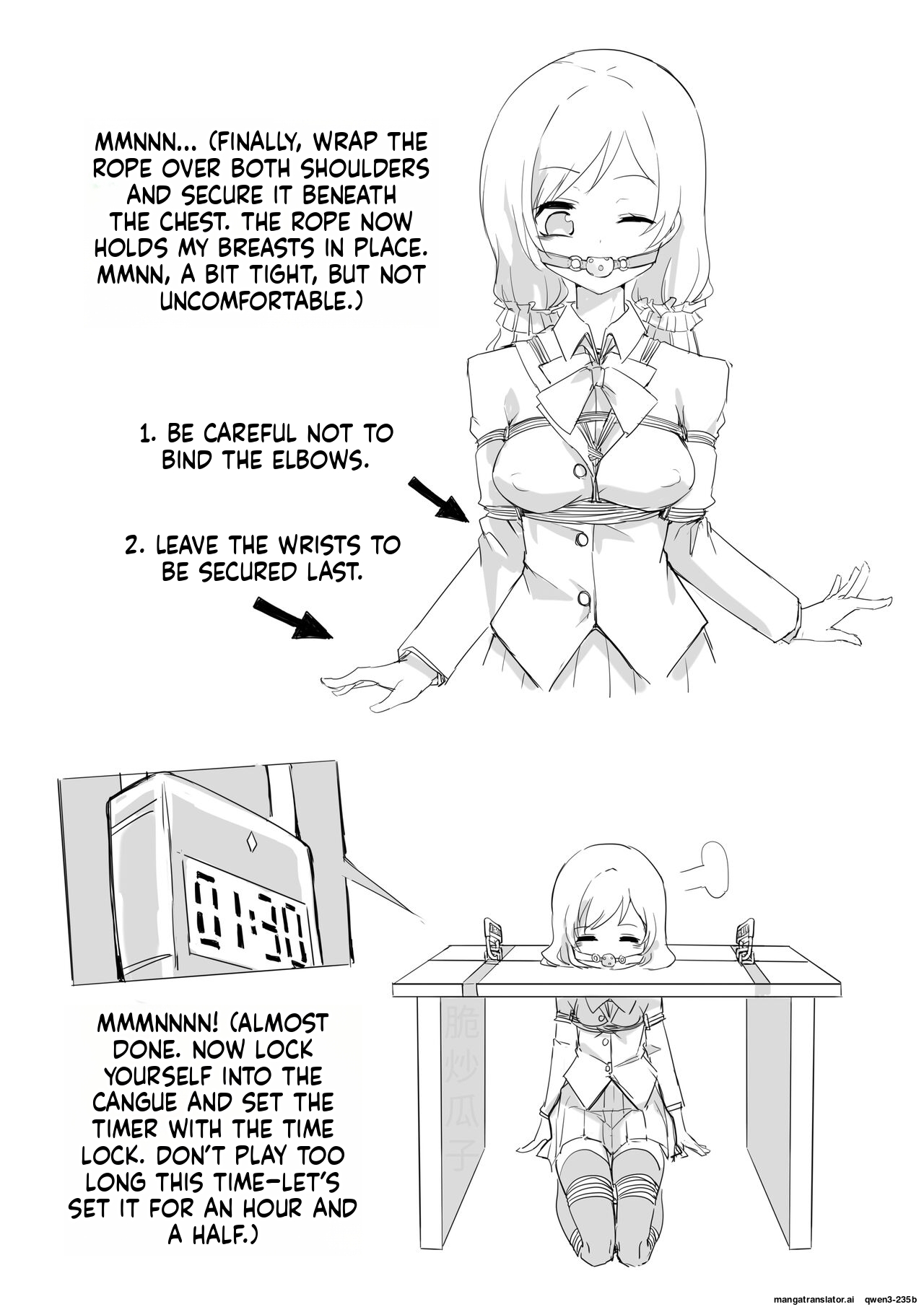 Selfbondage of 《LoveLive!》Tojo Nozomi page 7 full