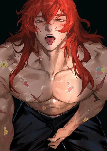 [eriimyon] Diluc's secret (Patreon) cover