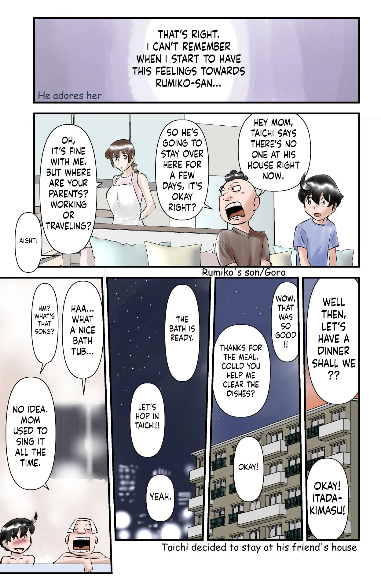 Boku no Tonari de Oba-san ga Neru - My friend's mom sleeps next to me page 3 full