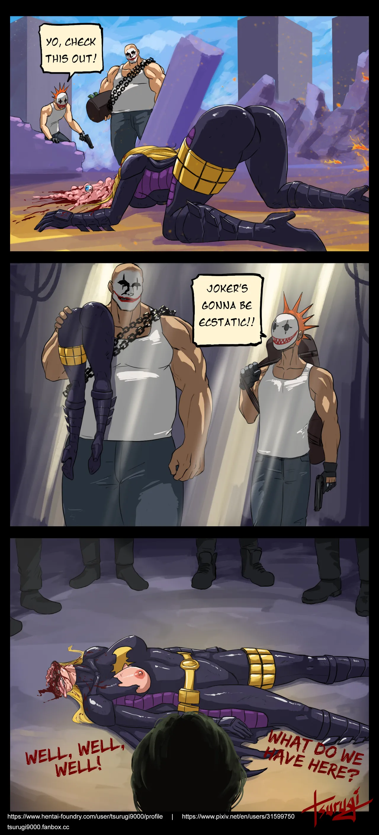 Batgirl sidestory page 1 full