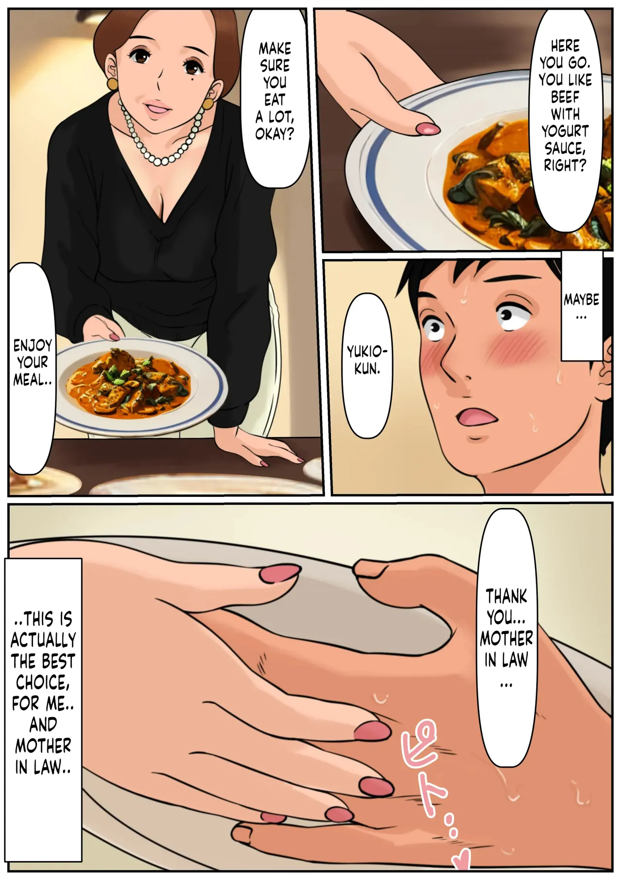 Couldn't Mother in law be "USED"? Oba-san ja Dame Kashira? page 8 full
