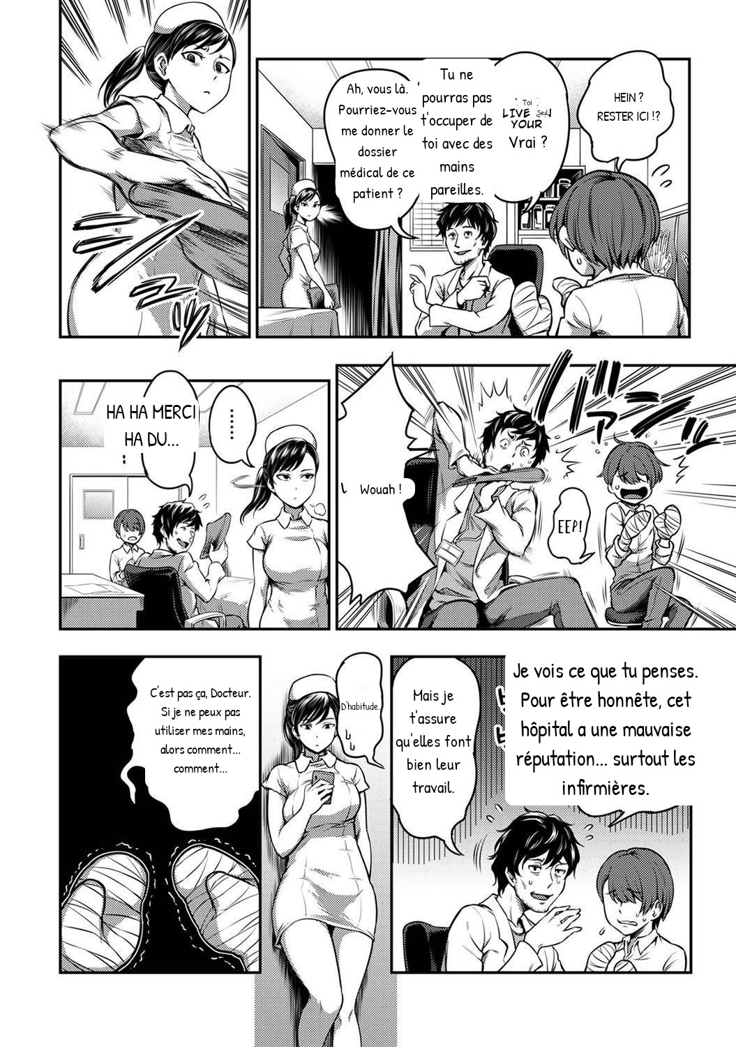 Sakusei Byoutou ~Seikaku Saiaku no Nurse shika Inai Byouin de Shasei Kanri Seikatsu 1-9 page 3 full