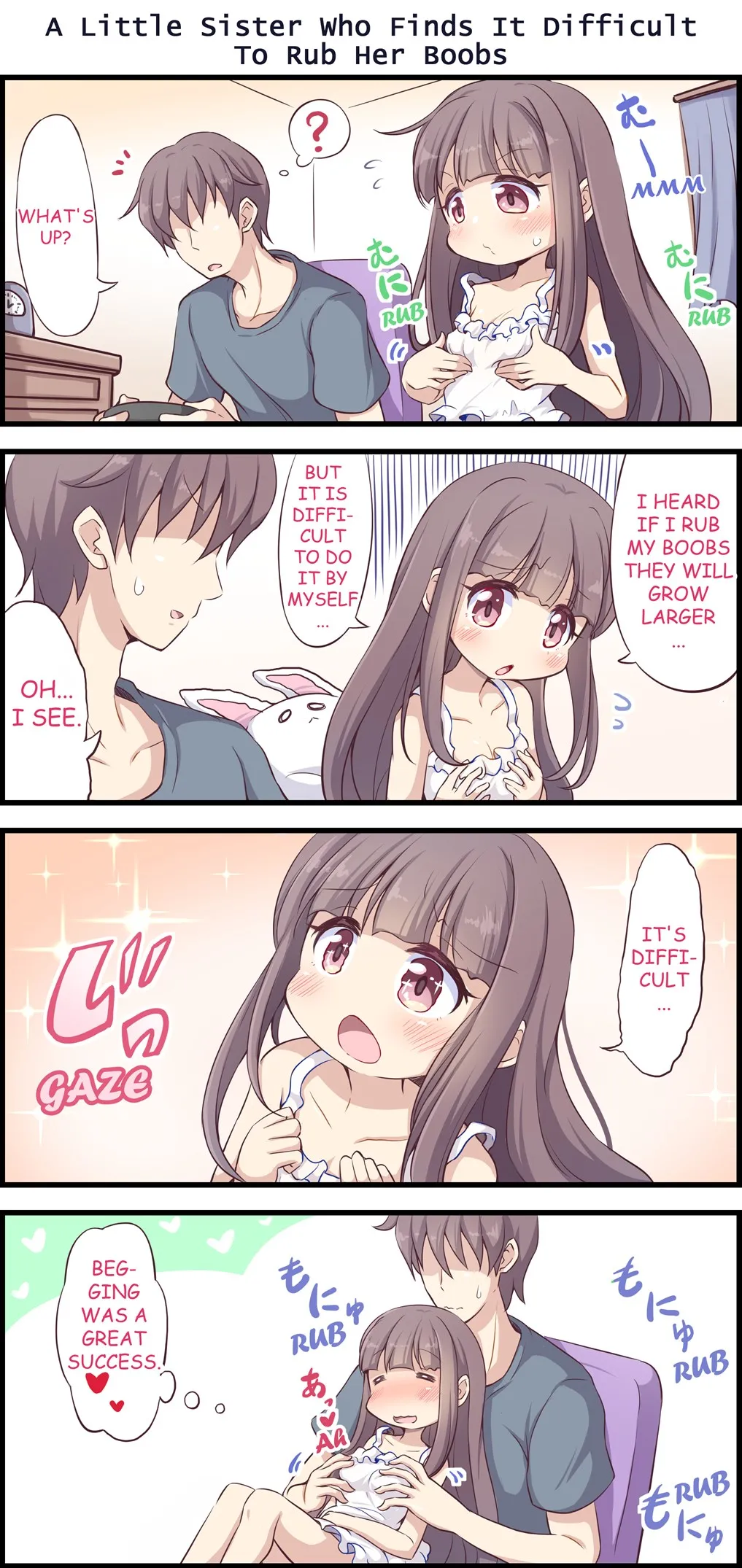 Barenai You Ni Nii De Onanii Suru Imouto-Chan 3 | A Little Sister Who Tries to Be Sneaky About Using Her Big Brother to Masturbate 3 page 5 full