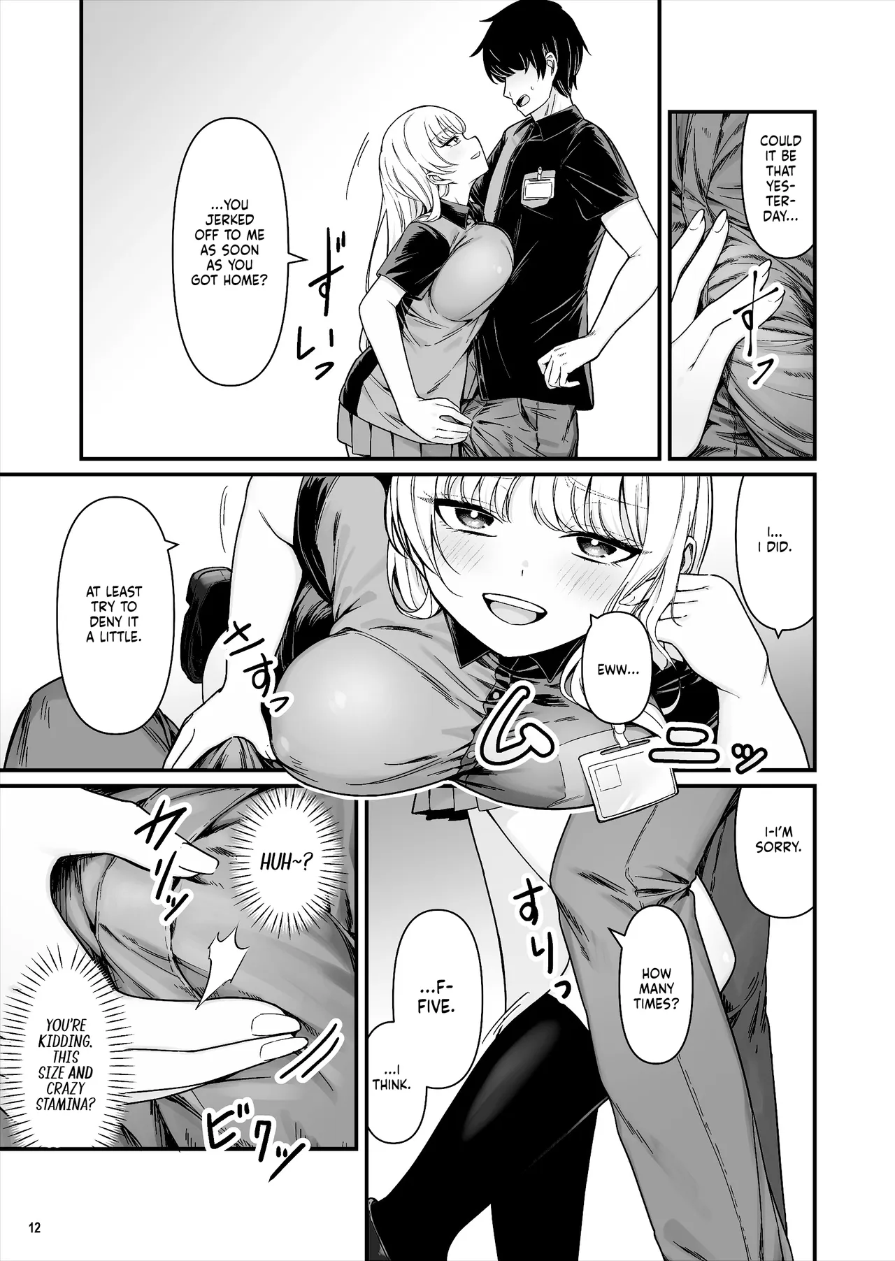 Kareshi Mochi Kyonyuu Beit Gal to Mechakucha Sex shita Hanashi | I Had Wild Sex with a Taken Busty Gyaru Part-Timer! page 12 full