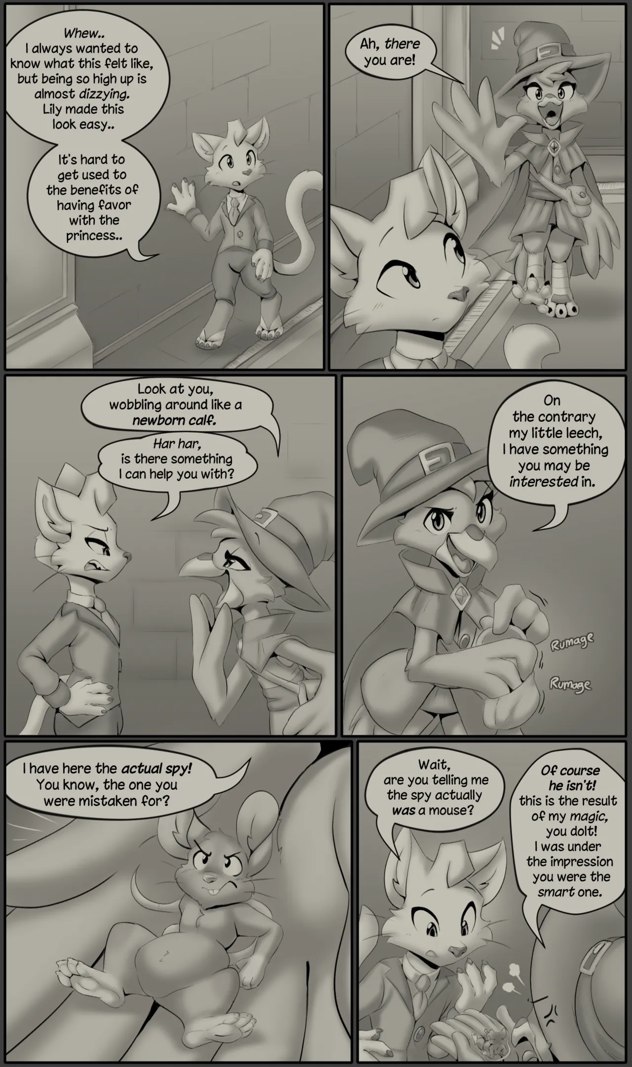 Princess Nino: Chapter 14 - Double Crossing page 1 full