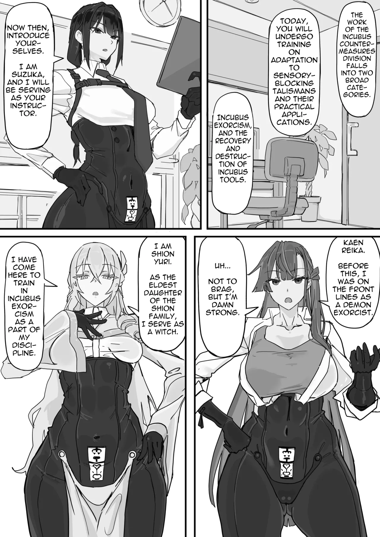 Taiinmasen ni Oite Kankaku Shadan Fuda wa Hissu no Taisaku desu 1 page 3 full