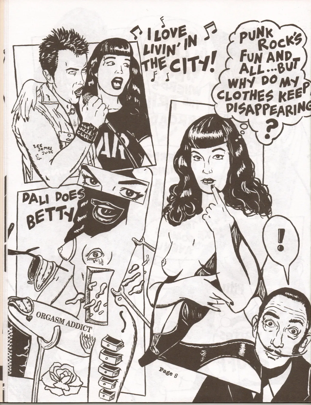 Betty Page Punk Comix #2 page 10 full
