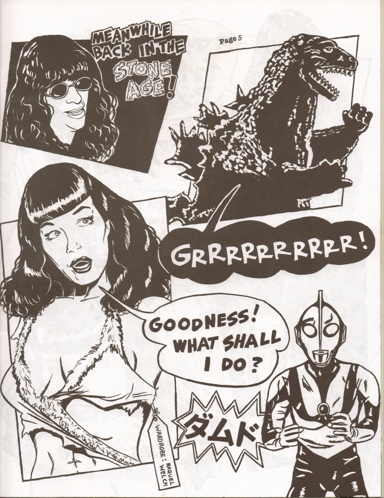 Betty Page Punk Comix #2 page 7 full