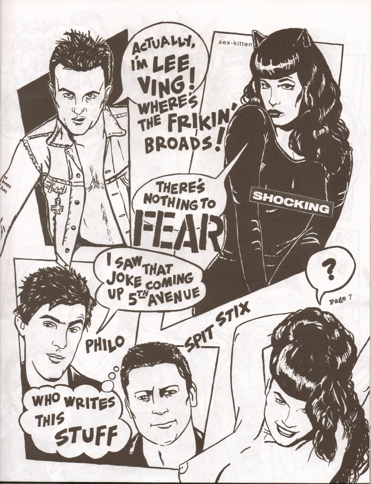 Betty Page Punk Comix #2 page 9 full